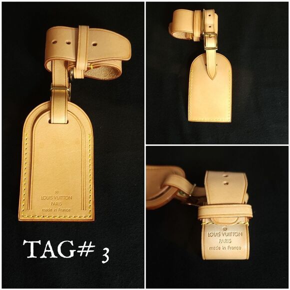 Authentic Louis Vuitton Luggage Tag & Poignant - NEW - Picture 6 of 16